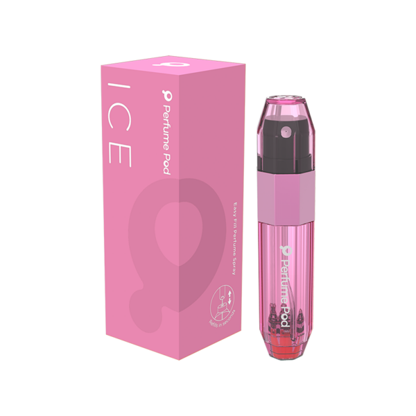Perfume Pod ICE pink Packaging