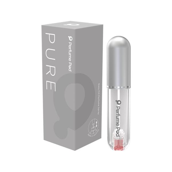 Perfume Pod Pure silber Verpackung